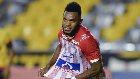 Miguel Borja llegó a Junior de Barranquilla en la temporada 2021. (Foto: Agencias)