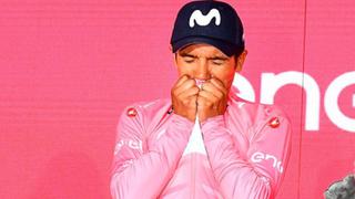 ¡Histórico y conmovedor! Así vivió el himno de Ecuador el campeón del Giro de Italia 2019 [VIDEO]
