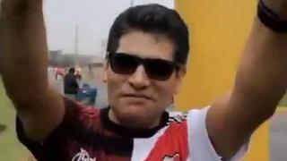 Corazón partío: hincha peruano 'doble camiseta’ de River y Flamengo se robó las miradas previo a final [VIDEO]