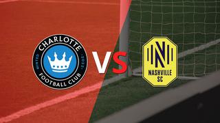 Termina el primer tiempo con una victoria para Charlotte FC vs Nashville SC por 1-0