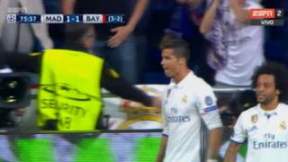 Frentazo del 'Bicho': Cristiano Ronaldo puso el empate ante Bayern con un cabezazo [VIDEO]