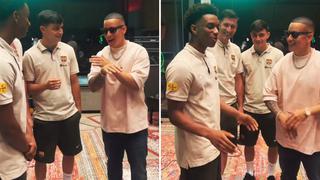 Video viral: Daddy Yankee reta a futbolistas del Barcelona para saber quién tiene más ‘flow’