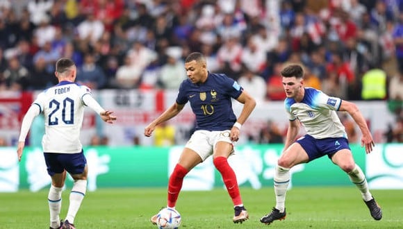 Francia derrotó 2-1 a Inglaterra por los cuartos de final del Mundial Qatar 2022. (Getty Images)
