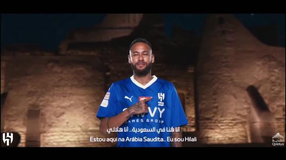 Neymar: Al Hilal presentó al astro brasileño con impactante video