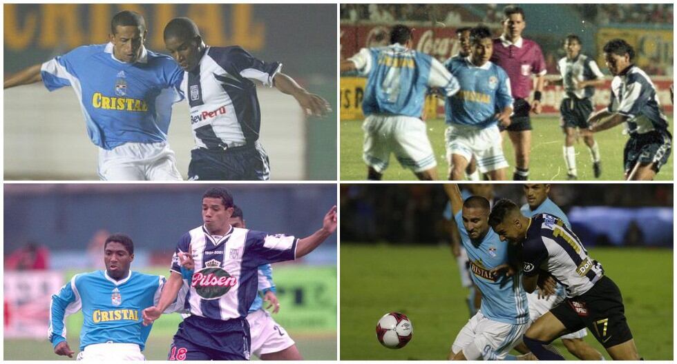 Composición de fotos de partidos por la definición del campeonato entre Alianza Lima y Sporting Cristal. (Foto GEC Archivo)