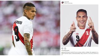 Paolo Guerrero: su saludo en ruso que ya es viral en Instagram