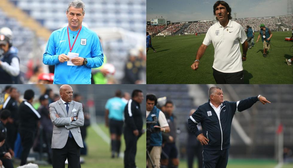 Alianza Lima: recuerda a los últimos 10 entrenadores blanquiazules. (Foto: GEC)