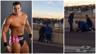 ¡Se hizo una! Excampeón de la WWE salvó a mujer que intentaba suicidarse desde un puente en Canadá