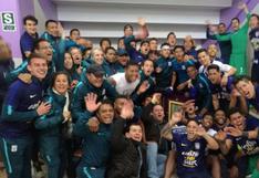 Alianza Lima se acordó del 'compadre' en el festejo del título del Apertura (VIDEO)