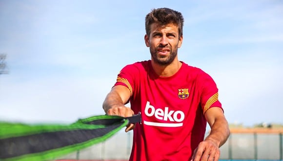 Pique tiene contrato con el Barcelona hasta mediados del 2022.