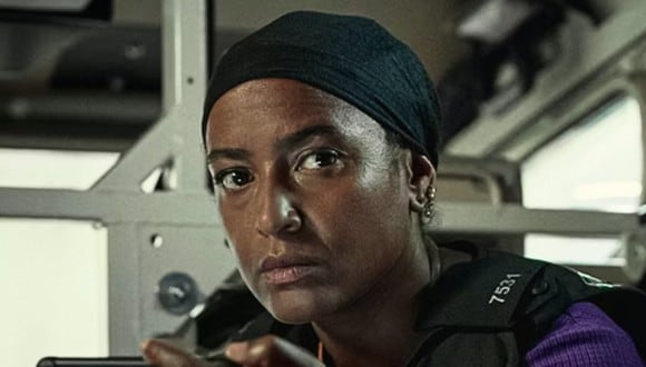 Amaka Okafor interpreta a Shahara Hasan en la serie “Cadáveres” (Foto: Netflix)
