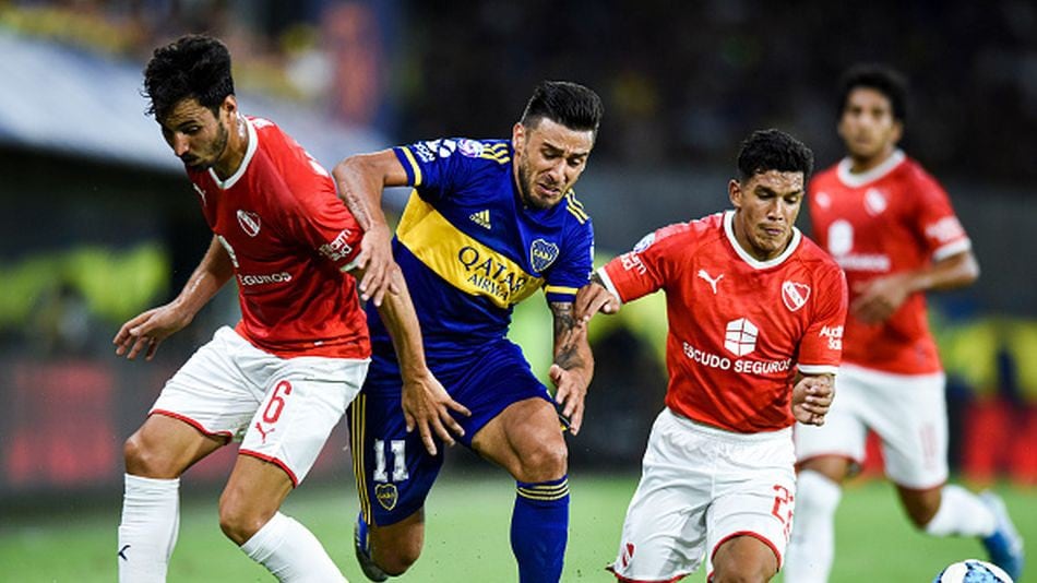 Boca Juniors igualó a cero con Independiente por la jornada 17 de la Superliga Argentina. (Getty)