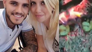 ¿Para no verlo más? Wanda Nara quemó fotos de Icardi y crecen rumores de una separación [VIDEO]