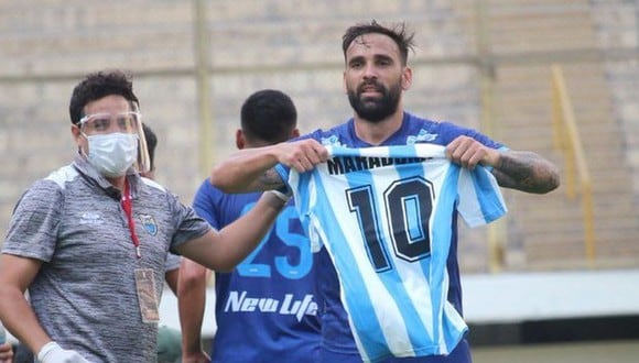 Facundo Parra comparó el fútbol peruano con el argentino (Foto: Liga 1)