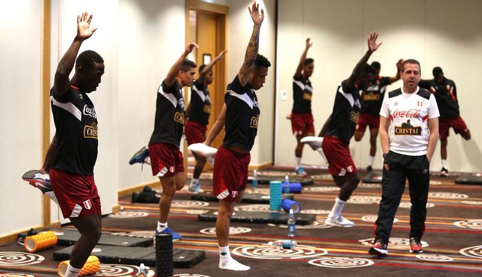 Selección Peruana entrenó en su hotel pensando en Nueva Zelanda (FOTOS)