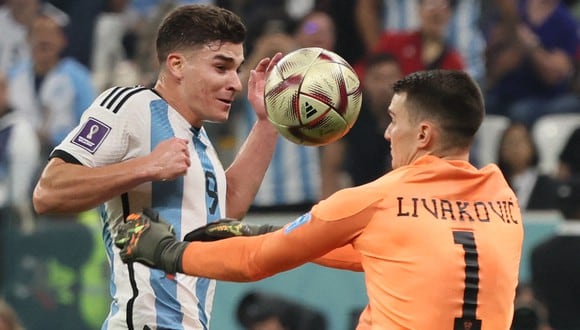 Argentina venció a Croacia y accedió a la final del mundo del próximo 18 de diciembre en Lusail. (Foto: AFP)