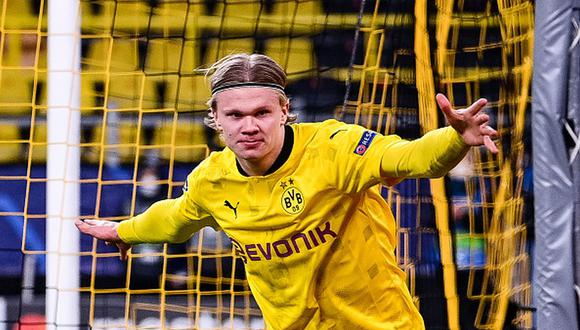 Erling Haaland tiene contrato con el Borussia Dortmund hasta mediados de 2024. (Foto: Getty)