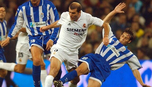 5. Zinedine Zidane (Real Madrid) superó en la votación a Puyol (Foto: AFP)