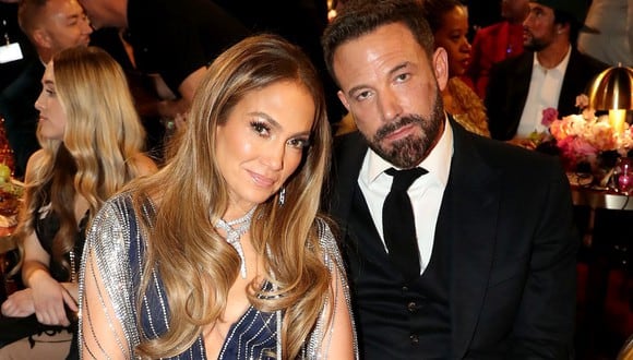 Jennifer Lopez estuvo presente en los Grammys 2023 y lució un veestido Gucci. (Foto: Getty Images for The Recording Academy)