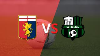 Por la fecha 8 se enfrentarán Genoa y Sassuolo