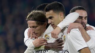 A puestos de la Champions League: Real Madrid derrotó 2-1 a Betis en el Benito Villamarín