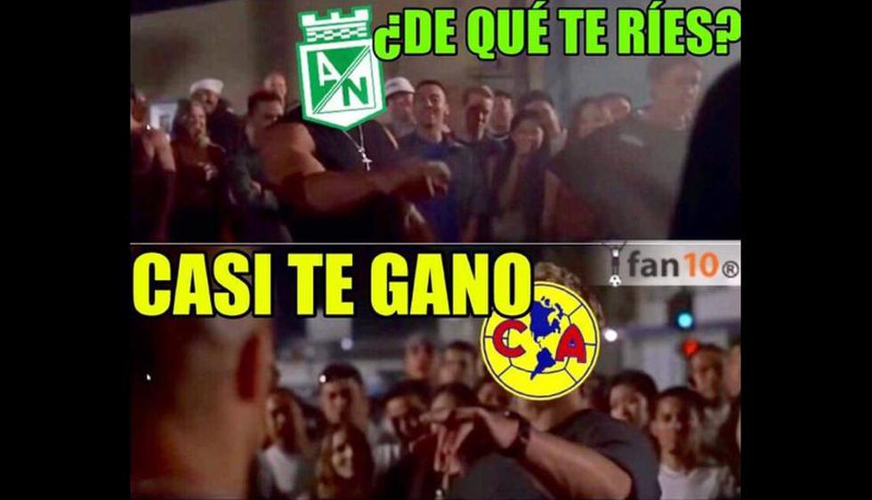 Los mejores memes que dejó el partido entre Atlético Nacional y América por el Mundial de Clubes. (Difusión)