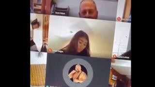 ¡Como buen fanático! Alumno entra a sus clases virtuales con música de la WWE y se vuelve viral en redes sociales [VIDEO]