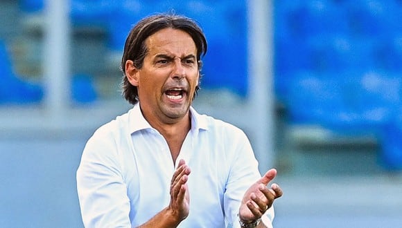 Simone Inzaghi llegó en el 2021 al Inter de Milán desde la Lazio. (Foto: AFP)