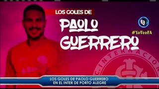 Disfruta de los mejores goles de Paolo Guerrero en Inter de Porto Alegre