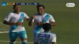 Sporting Cristal: Ifrán anotó gol con sutil cabezazo tras centro perfecto de Costa