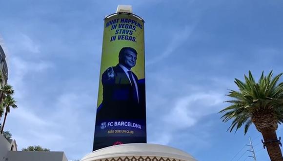 El mensaje de Joan Laporta antes del Barcelona vs. Real Madrid en Las Vegas. (Foto: FC Barcelona)