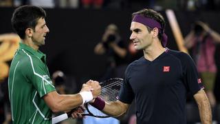Entre gigantes: Federer felicitó a Novak Djokovic por ganar su Grand Slam número 20