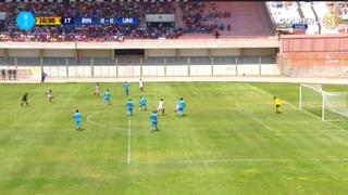 Enmanuel Páucar casi anota su primer gol con camiseta de Universitario [VIDEO]