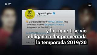 PSG es declarado campeón de la Ligue 1 tras final anticipada de la temporada