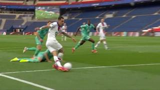 Ángel Di María se lució con una asistencia de rabona para un gol de Mauro Icardi [VIDEO]