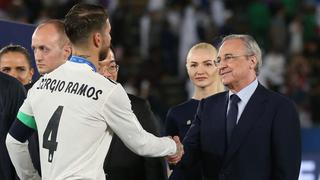 Florentino Pérez a Sergio Ramos: “Si te llega una buena oferta, entenderé que te vayas” [VIDEO]
