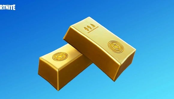 Lingotes de oro en Fortnite