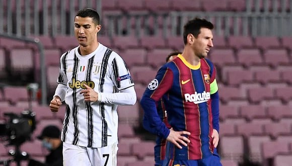 Cristiano Ronaldo y Lionel Messi jugaron juntos en LaLiga hasta mediados de 2018. (Foto: AFP)