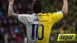 James Rodríguez, sus dos caras con Colombia y Real Madrid