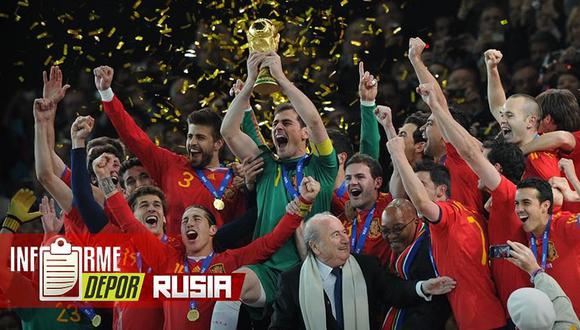 La historia de España, primera vez de Copa del en 2010 | FUTBOL-INTERNACIONAL | DEPOR