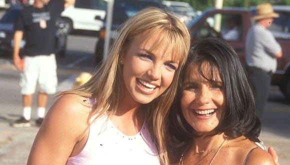 Britney y Lynne Spears en 1999.