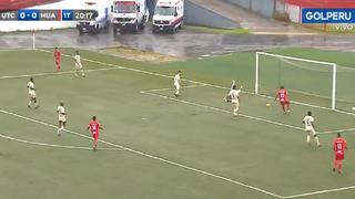 ¡Insólito error! Ronal Huaccha y la clara ocasión de gol que falló en el Sport Huancayo vs. UTC [VIDEO]