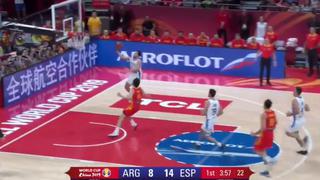 ¡Amague y doble! Campazzo encestó para Argentina tras genial contraataque en la final del Mundial de Básquet [VIDEO]