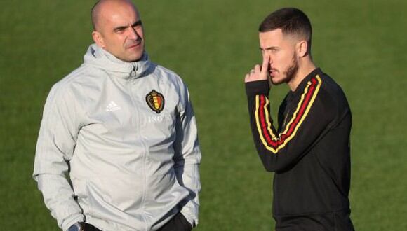 Roberto Martínez convocó a Eden Hazard para disputar la Eurocopa con la Selección de Bélgica. (Foto: Getty Images)