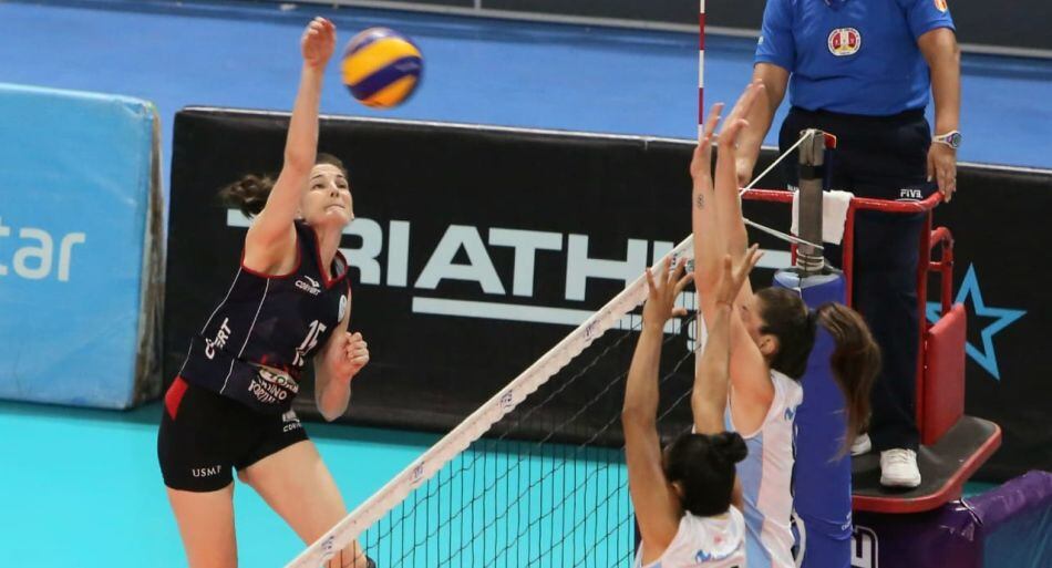 La Universidad San Martín lidera la clasificación de la Liga Nacional Superior de Vóley con 16 puntos. (Foto: FPV)