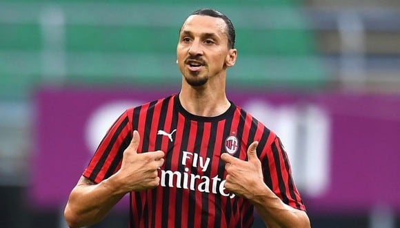 Ibrahimovic es jugador del AC Milan desde la temporada 2019. (Foto: AFP)