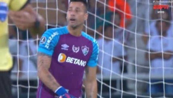 Fábio se equivoca y Derlis anota el 1-1 de Olimpia vs Fluminense