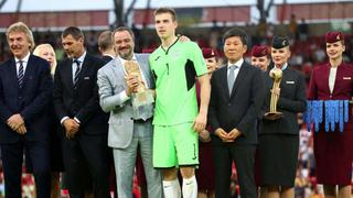 ¡Real Madrid lo espera con los brazos abiertos! Lunin es premiado con Guante de Oro en Mundial Sub 20