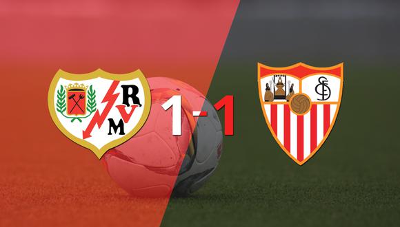 Reparto de puntos en el empate a uno entre Rayo Vallecano y Sevilla