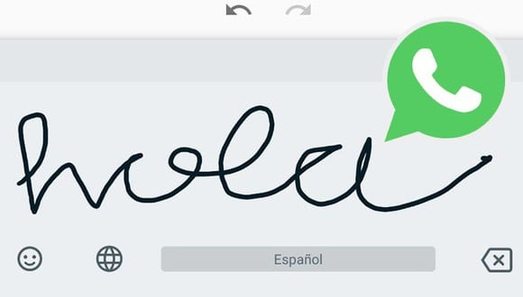 Para utilizar la escritura a mano en WhatsApp tienes que descargar el teclado de Google "Gobard". (Foto: Depor)